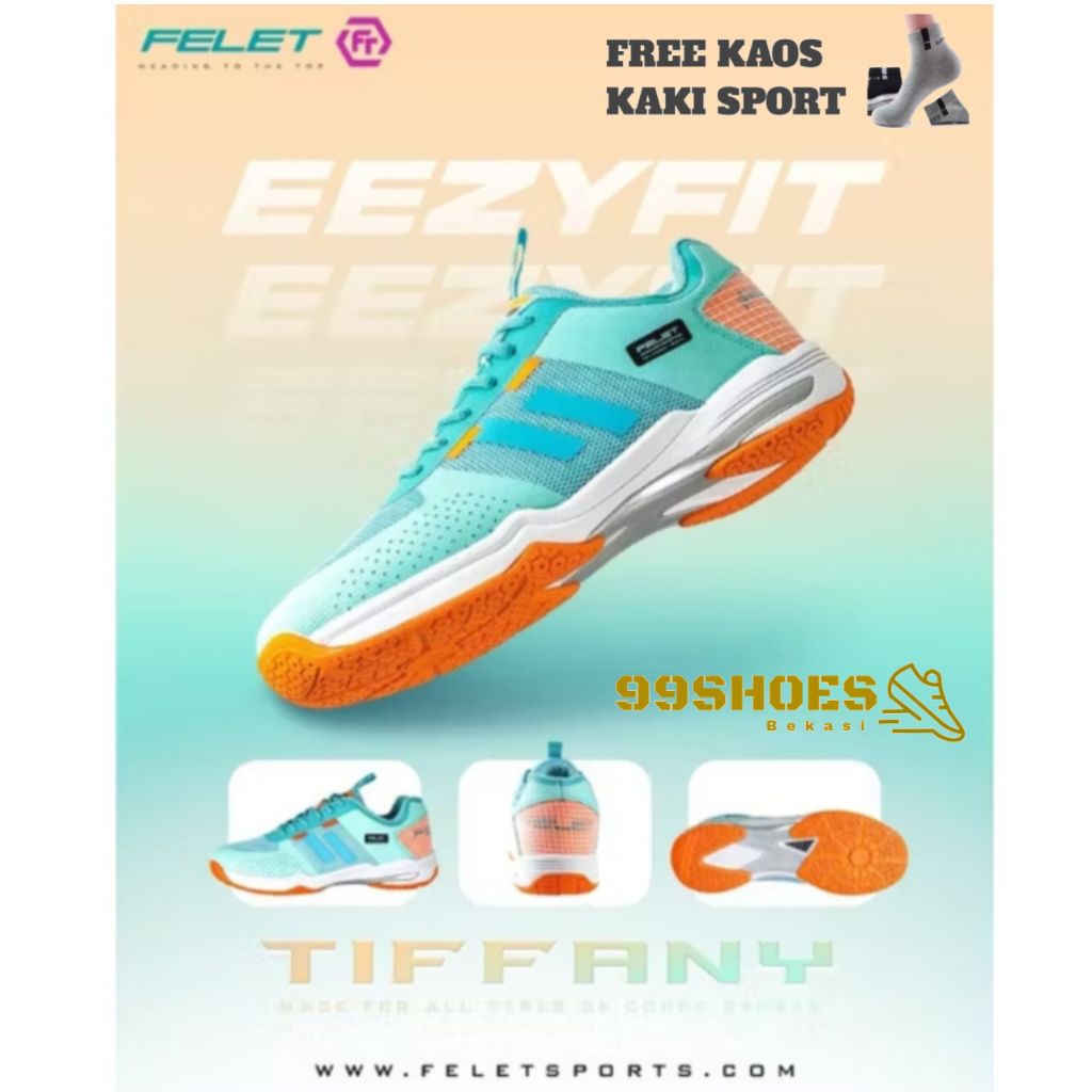 FELET EEZYFIT badminton shoes-sepatu badminton original felet