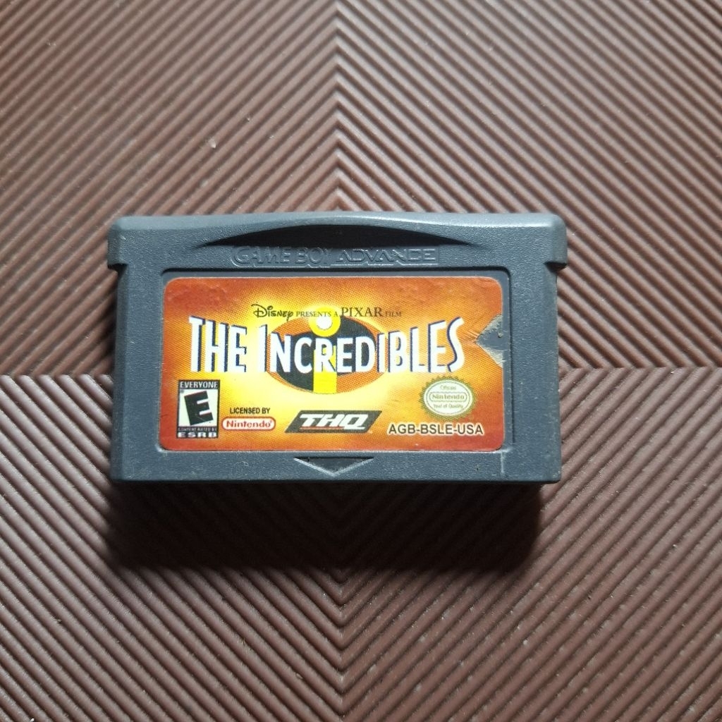 Kaset Gameboy The Incredibles Second