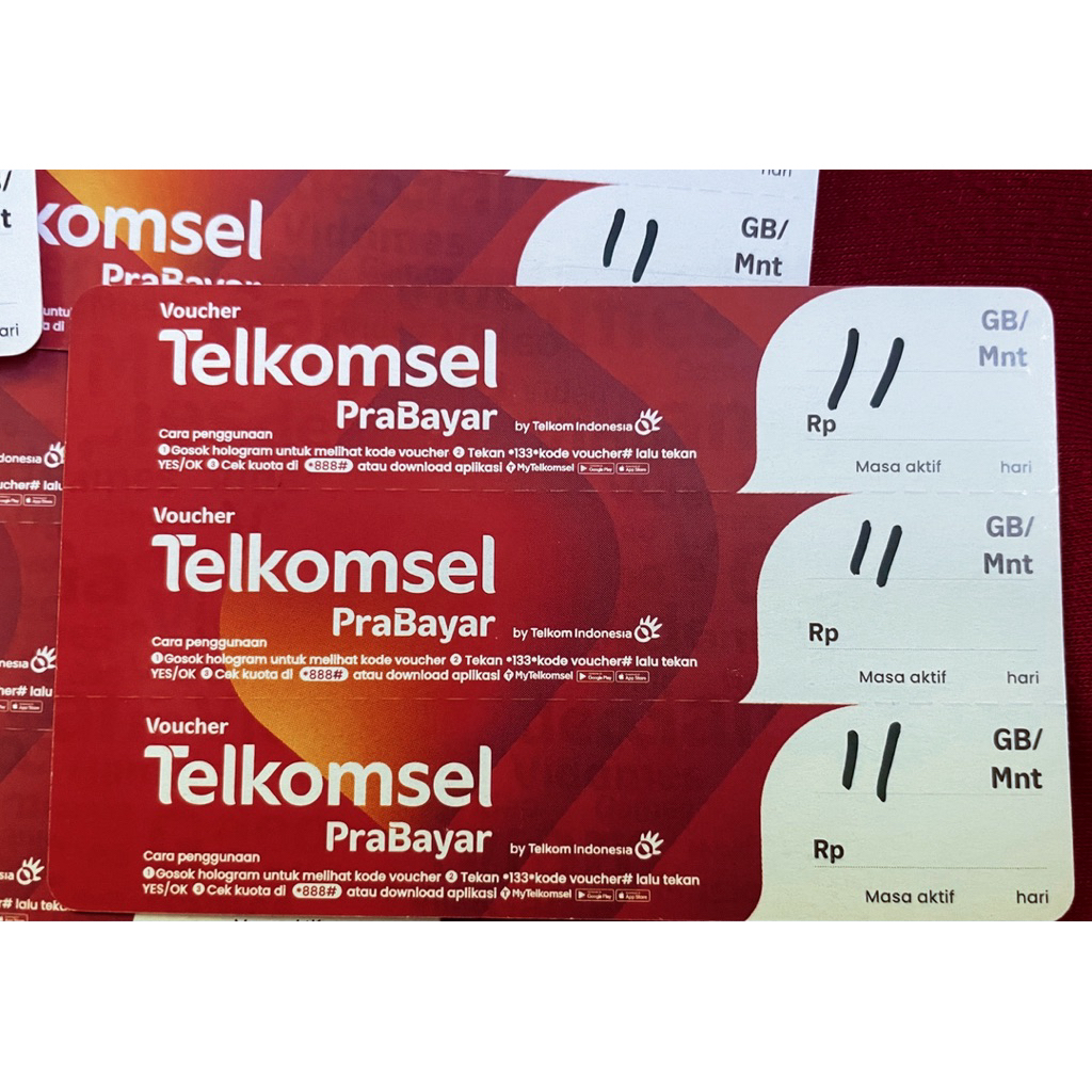 Voucher Telkomsel 11GB/30 Hari – Grosir Khusus Sulawesi Barat (Fresh & Murah)