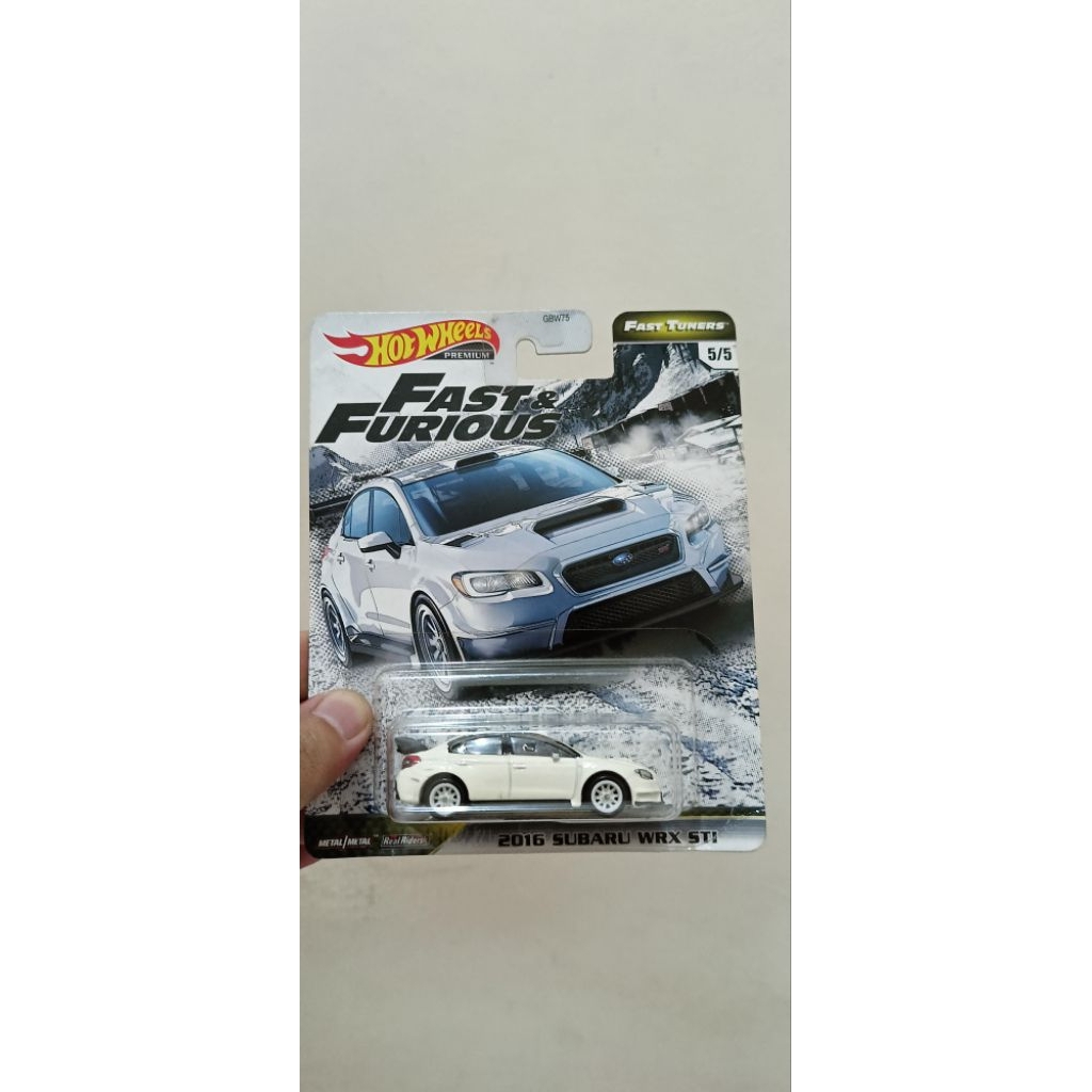 Hot Wheels Premium 2016 Subaru WRX STI