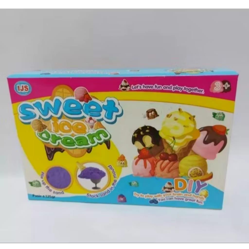 MAINAN ANAK-ANAK PASIR AJAIB 125GRAM pasir pasiran ajaib