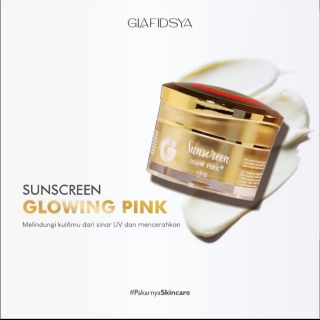 GLAFIDSYA - Sunscreen Glowing Pink