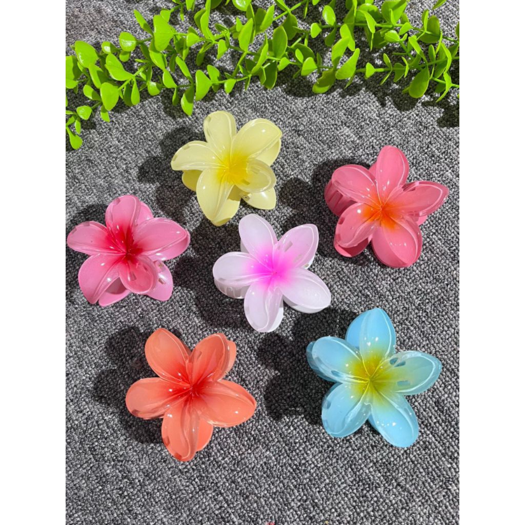 Jepit Rambut Kamboja Jepit Rambut Bunga Kamboja Jedai Bunga Kamboja