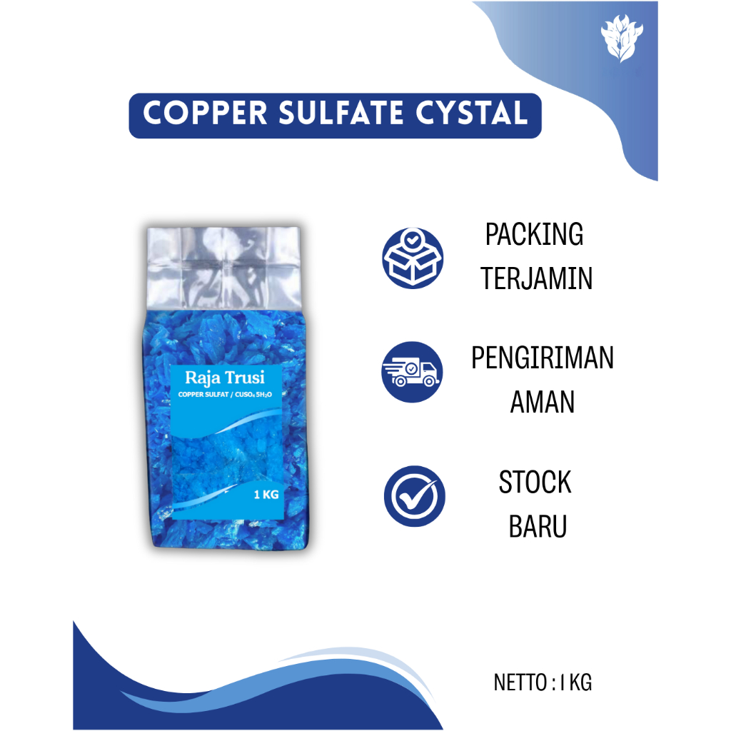 TERUSI KRISTAL/PEMBIRU AIR KOLAM/1 KG