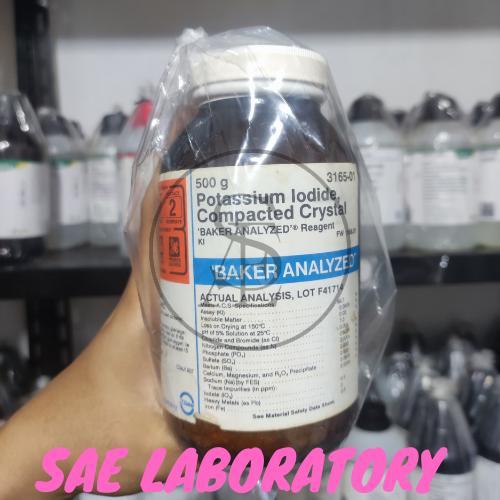Compacted Crystal / Kalium Iodida BAKER ANALYZED 500GR