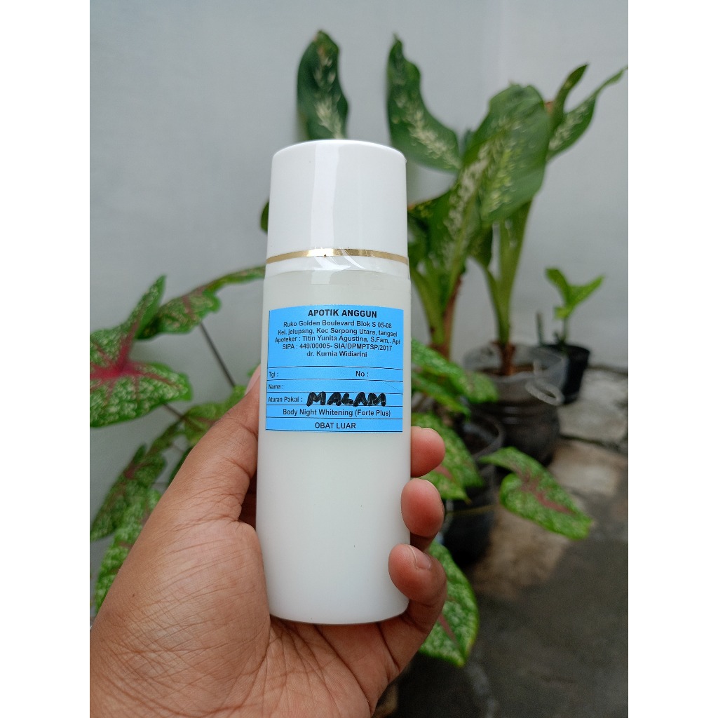 APOTEK ANGGUN Forte Plus WIDYARINI Body Lotion Malam 100ml Only 220k