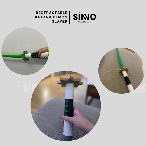 SINNO 3D PRINTING |  RECTRACTABLE KATANA DEMON SLAYER