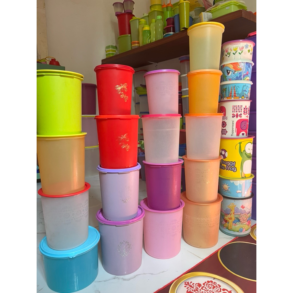 Aneka toples tupperware second