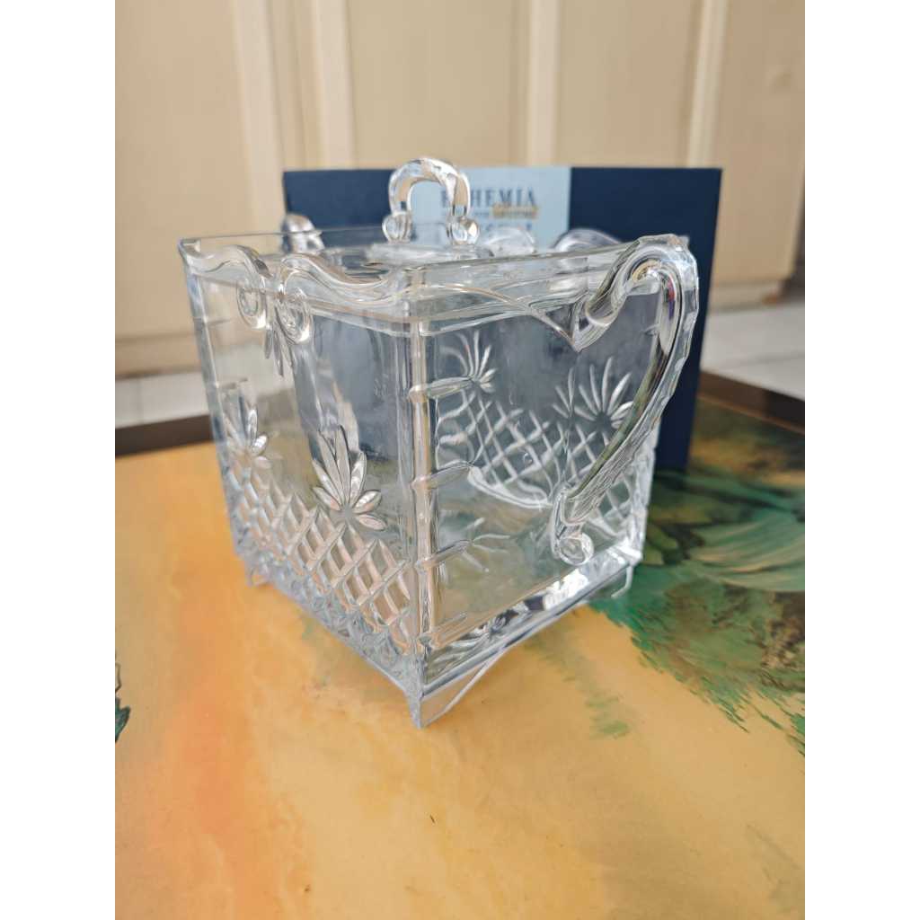 Bohemia Crystal Value for Lifetime Toples Kotak Box Kristal Made in Czech Republic Original 100% Mew