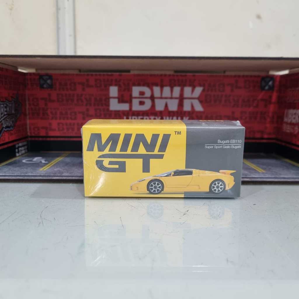 Mini GT 866 Bugatti EB110 Super Sport Giallo Bugatti