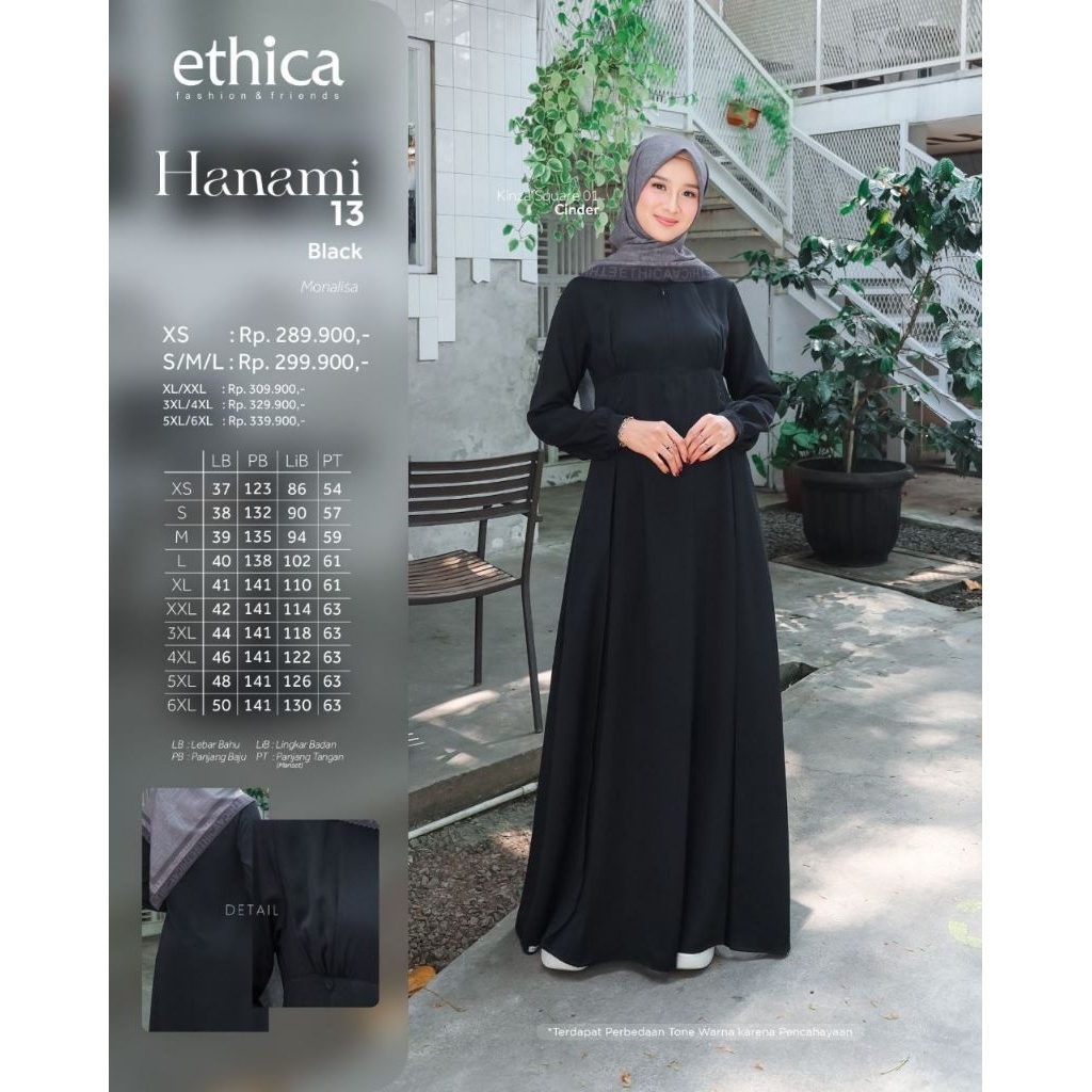 GAMIS ETHICA - HANAMI 13 BLACK