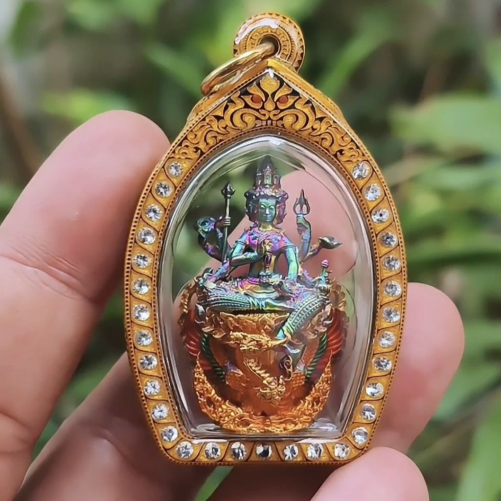 Kalung Liontin Phra Phrom 7 Color