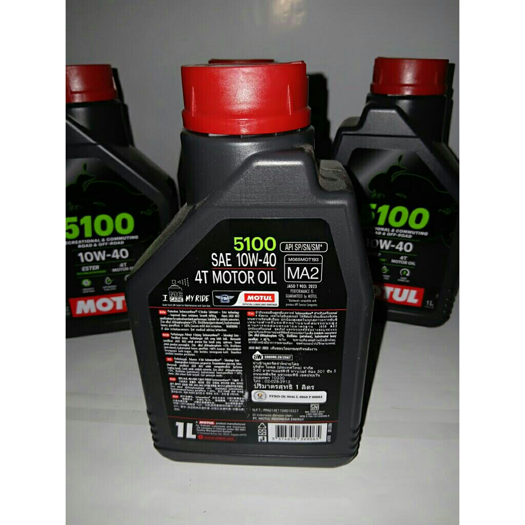 Oli Original asli MOTUL untuk motor BEBEK & MATIC ( MOTUL MOTO 800ML, MOTUL MOTO 1 LITER, MOTUL 5100