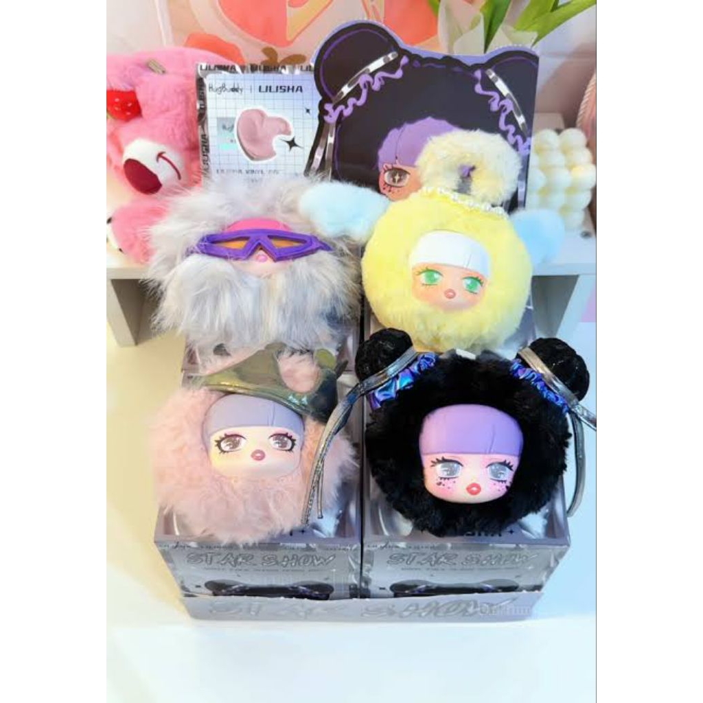 HUGBUDY X LILISHA V1 V2 / CARNIVAL OF THE ANIMALS / STAR SHOW PLUSHY ORIGINAL BLINDBOX