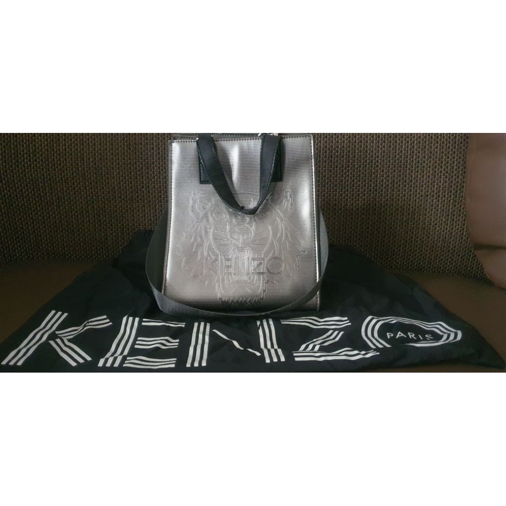 Kenzo Authentic Silver Bag