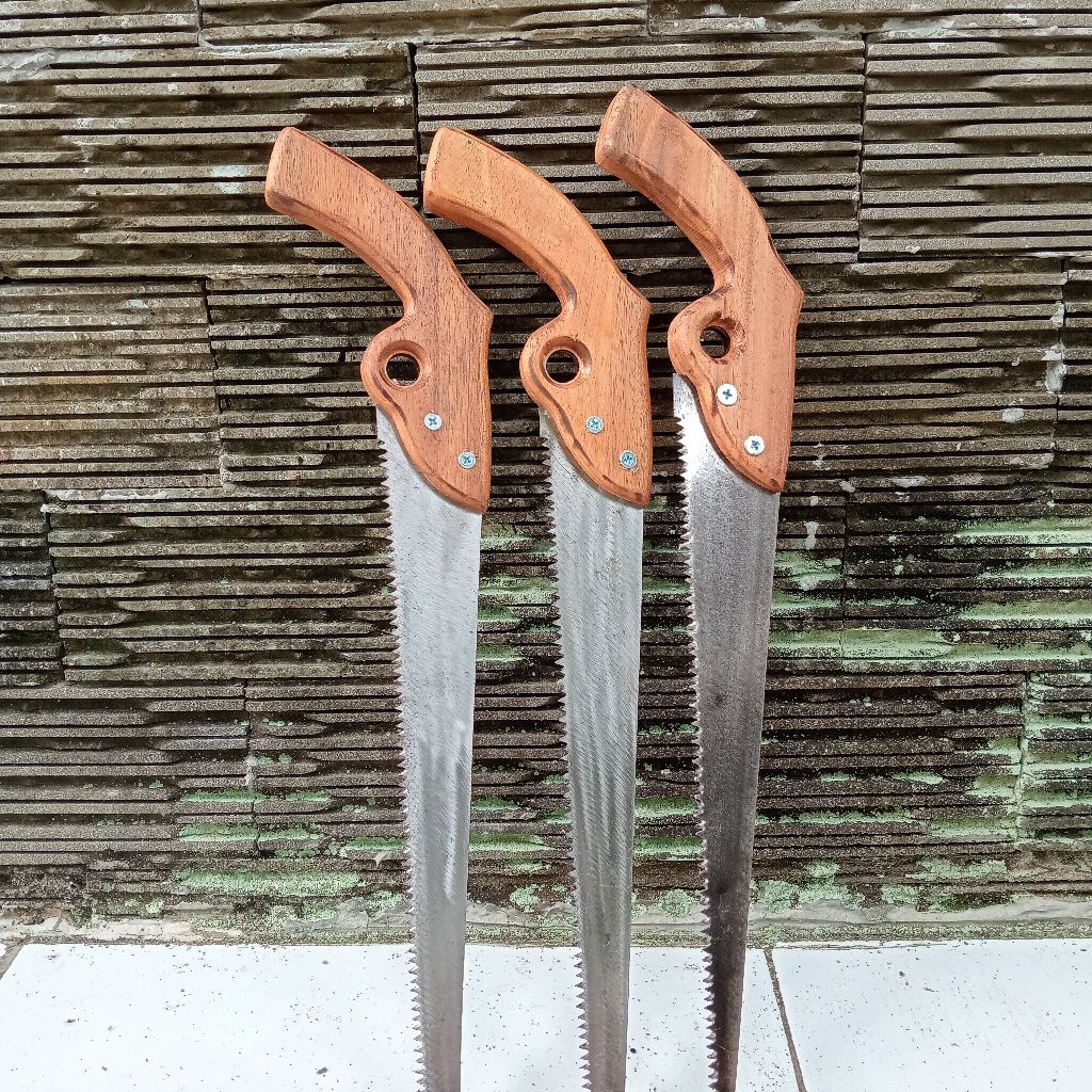 gergaji potong kayu/bambu siap pakai