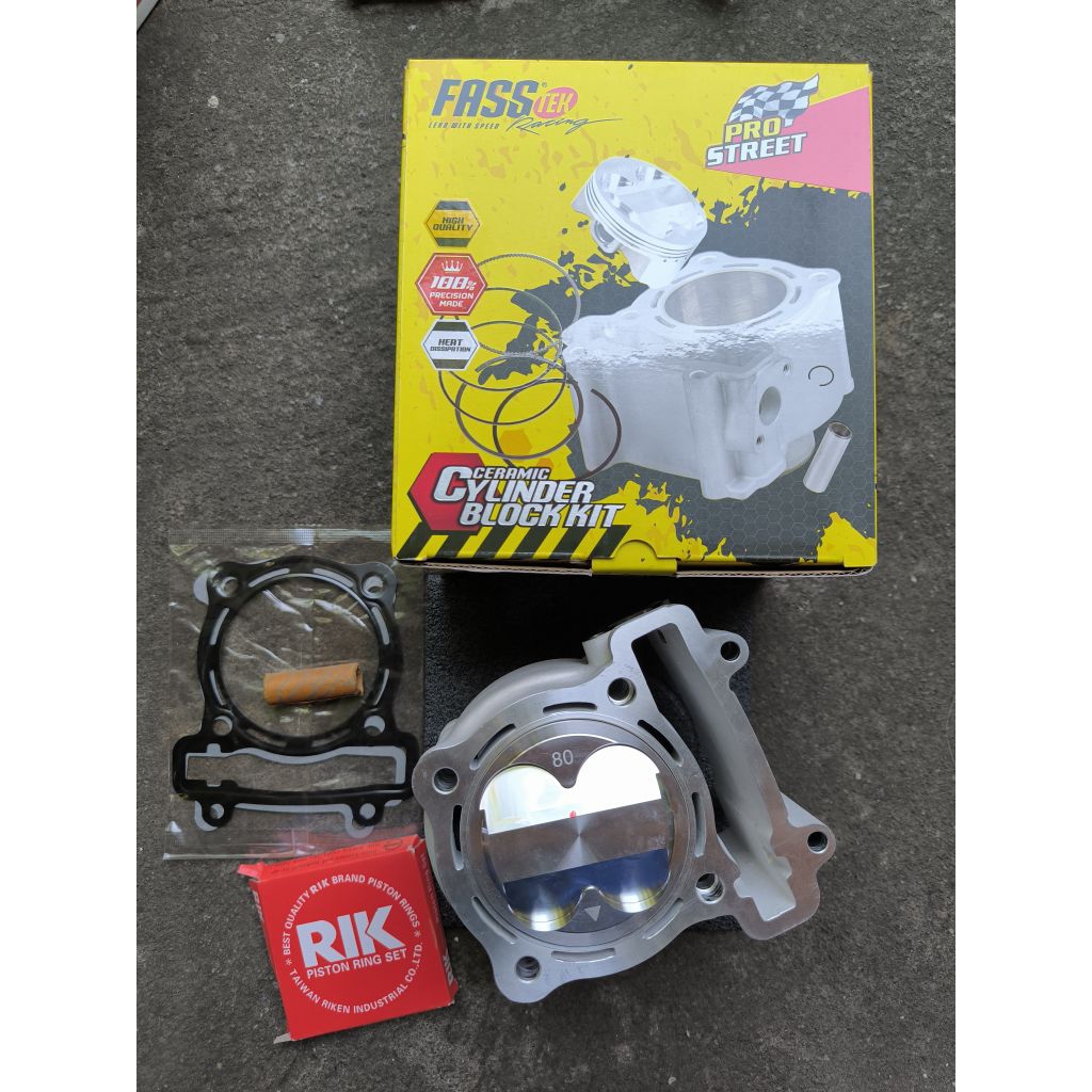 Block 80mm MX king Fasstek Racing Malaysia