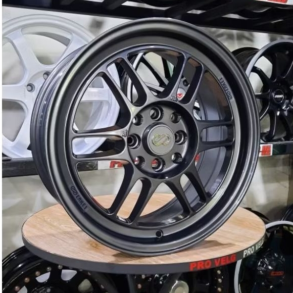 Velg Mobil Ring 15 PCD 4×100/114.3 Rep. Enkei RPF1 Racing Wheel Brave A603X