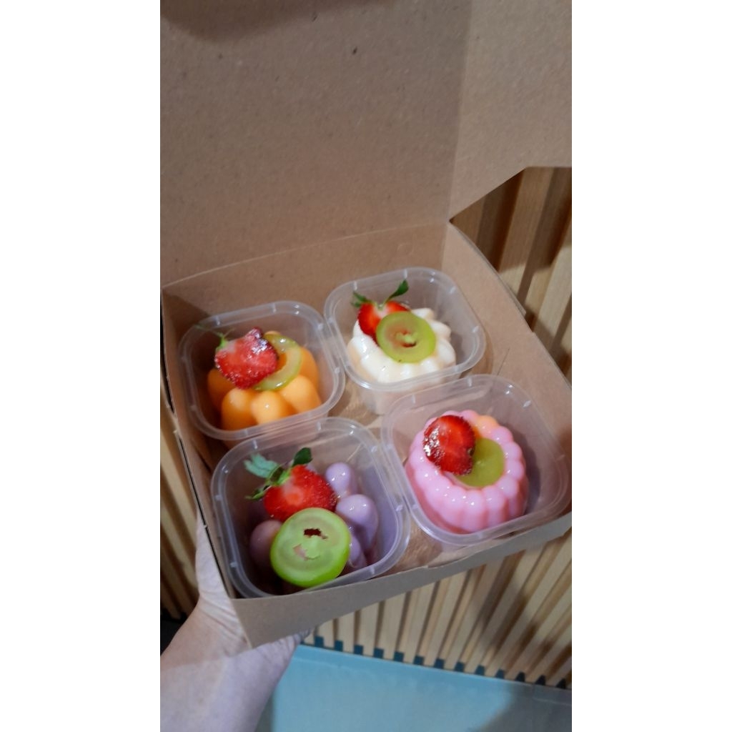 hampers mini puding isi 4