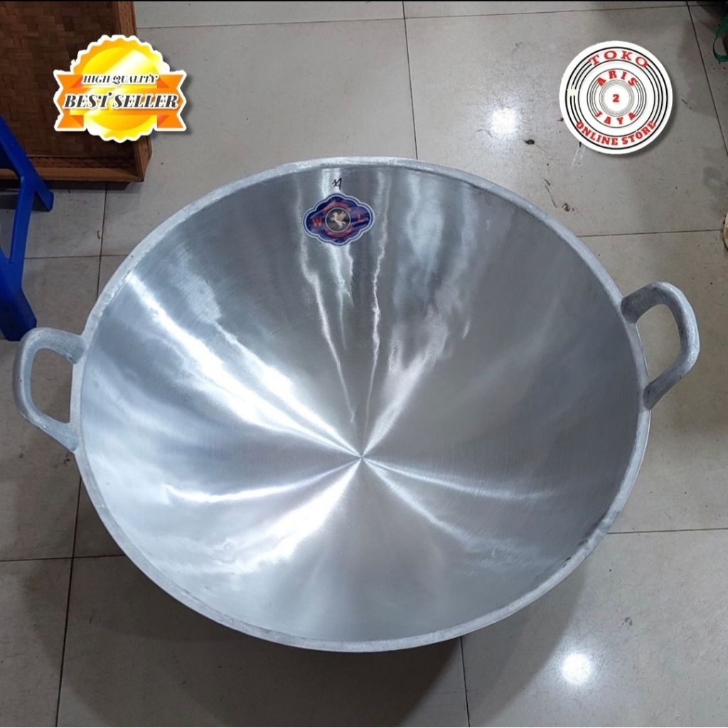 WAJAN ALUMINIUM SUPER TEBAL WL 34 ( 83 CM ) PENGGORENGAN ANTI LENGKET