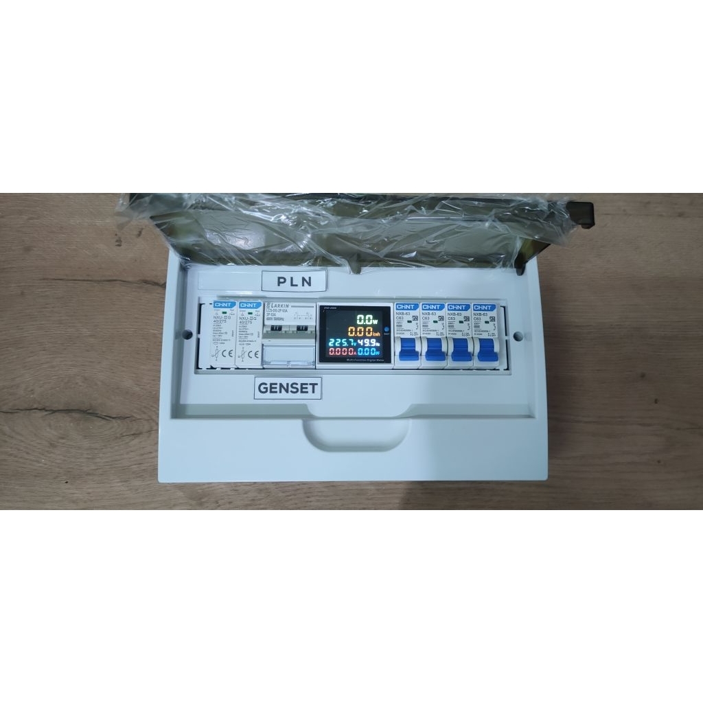 PAKET MCB BOX 12 WAY (COS 2P, ARRESTER, KWH MULTY DIGITAL, MCB 1P)