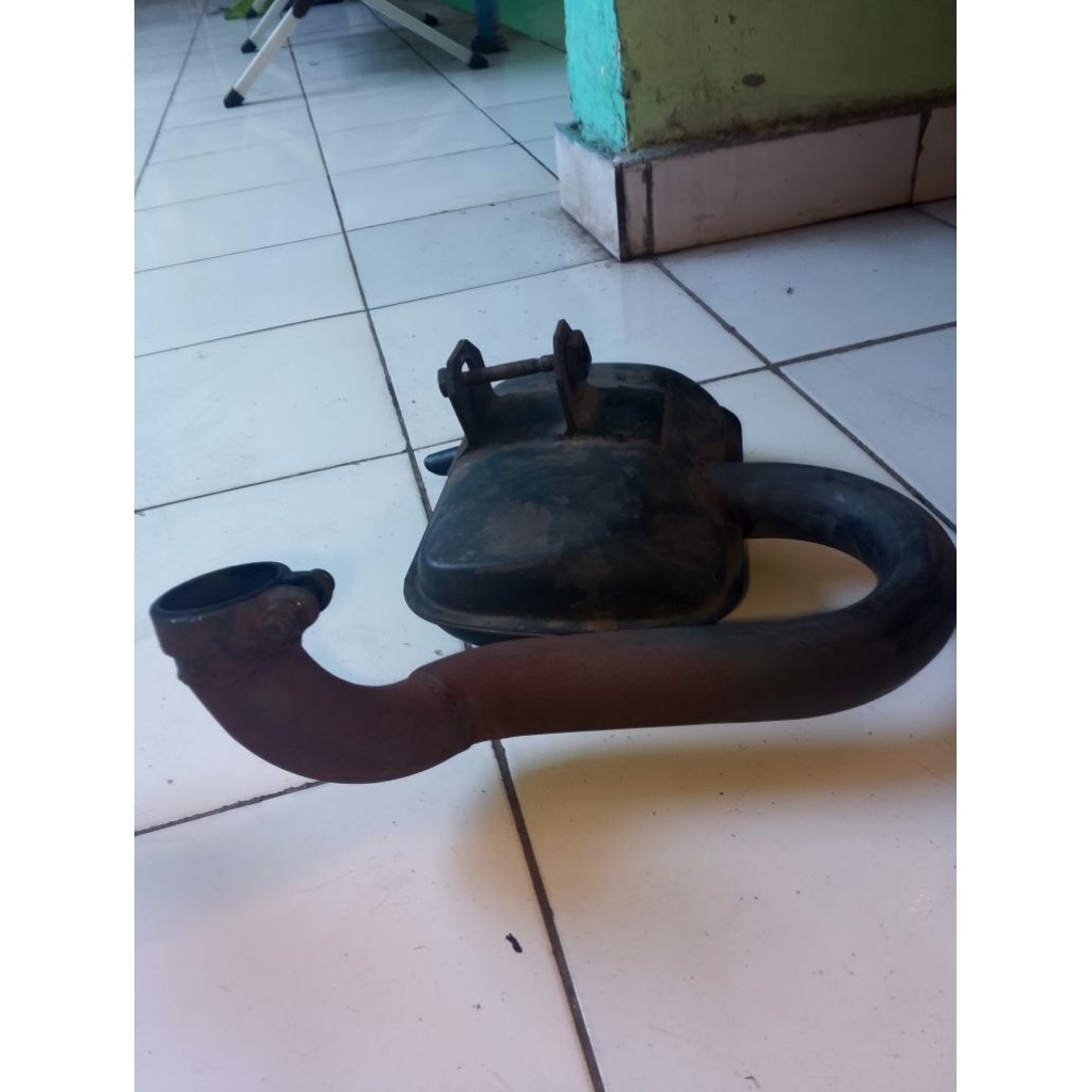 Knalpot Vespa DGM Spartan Excel 200