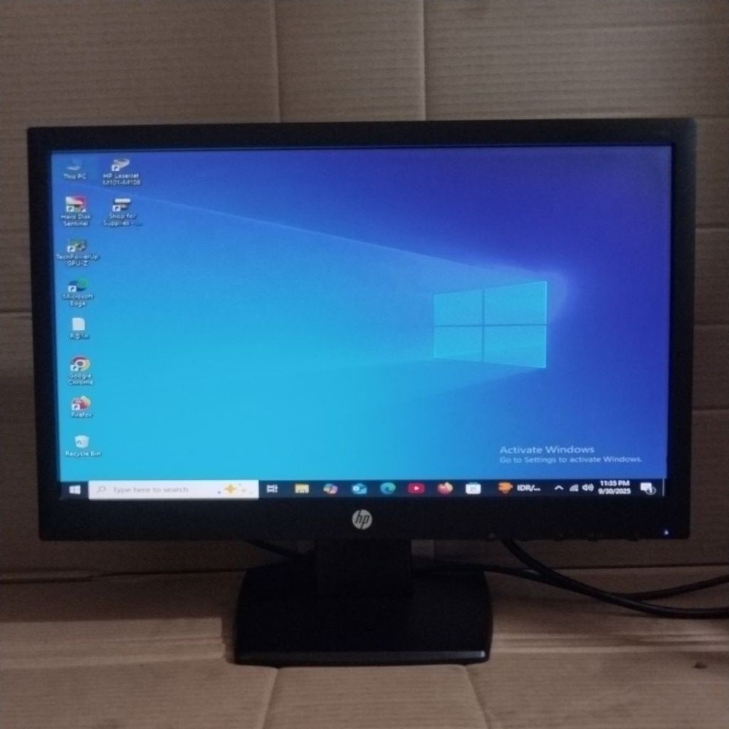 MONITOR LED HP 19INCH V193/V194 KOMPLIT KABEL
