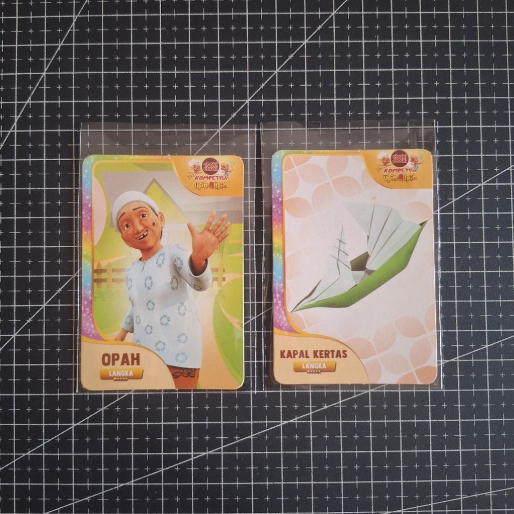 Kartu Choki Choki Kompetisi Upin & Ipin TCG Trading Card Langka