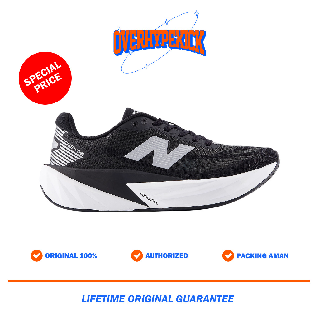 NEW BALANCE FUELCELL REBEL V5 BLACK WHITE