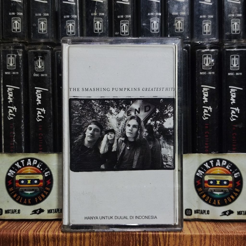 Kaset - The Smashing Pumpkins - Greatest Hits - Radio Tape - Kaset Pita - Radio - Pemutar Kaset - Re