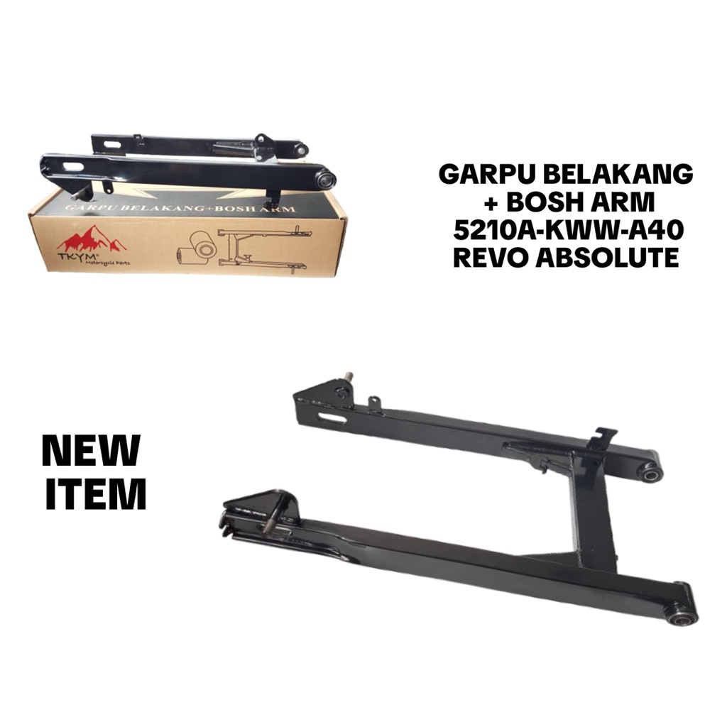 Takayama SWING ARM + BOSH (Hitam) tipe motor REVO ABSOLUTE