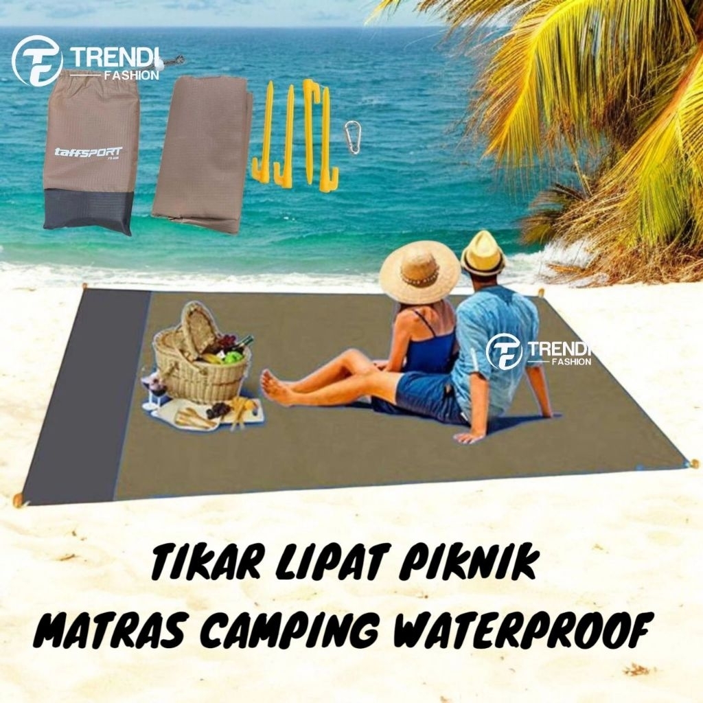 Tikar Lipat Matras Camping Waterproof Matras Piknik