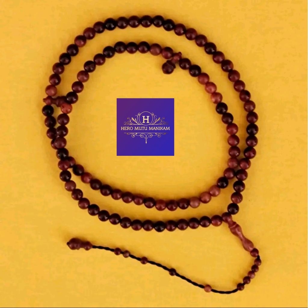 *BISA COD* Tasbih KOKKA 99 Butir 7mm Premium Kayu Kaukah Garansi Asli