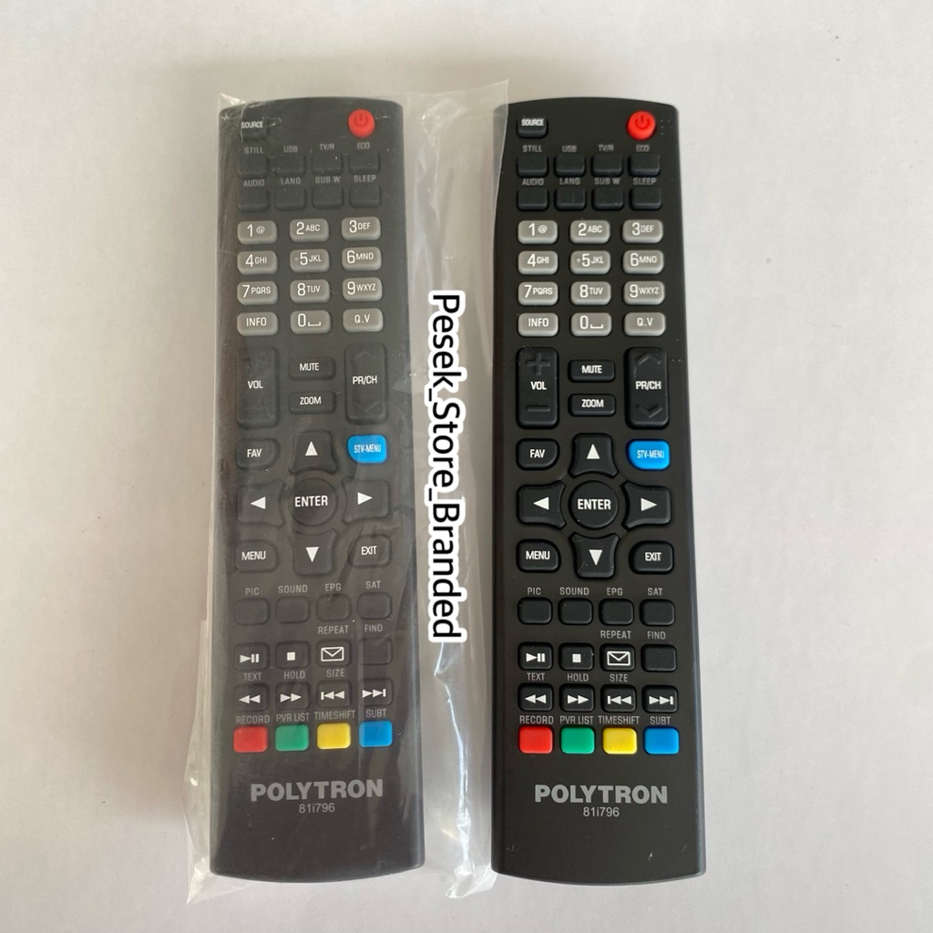 Remot Remote Led tv Polytron Original