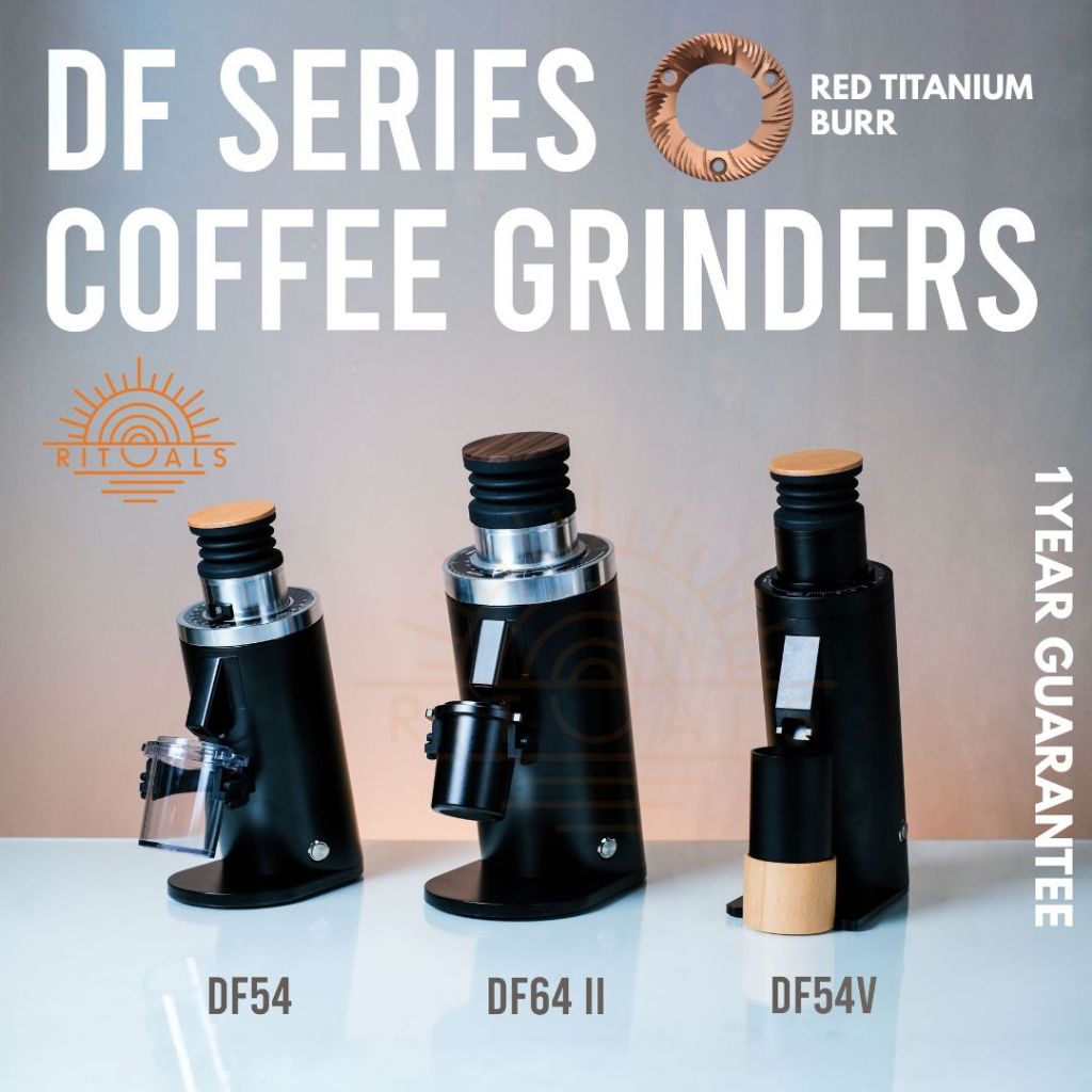 DF Series Electric Coffee Grinder – DF54 / DF64 / DF64V | Rituals | Single Dose | Low Retention | Va