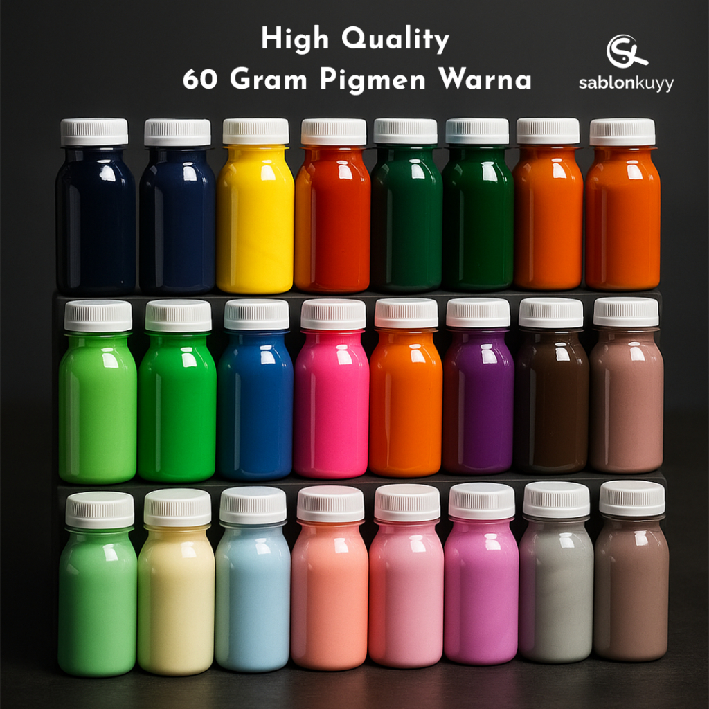 Pigmen 60 Gram Basis Air. Biang Full Warna Cat Seni