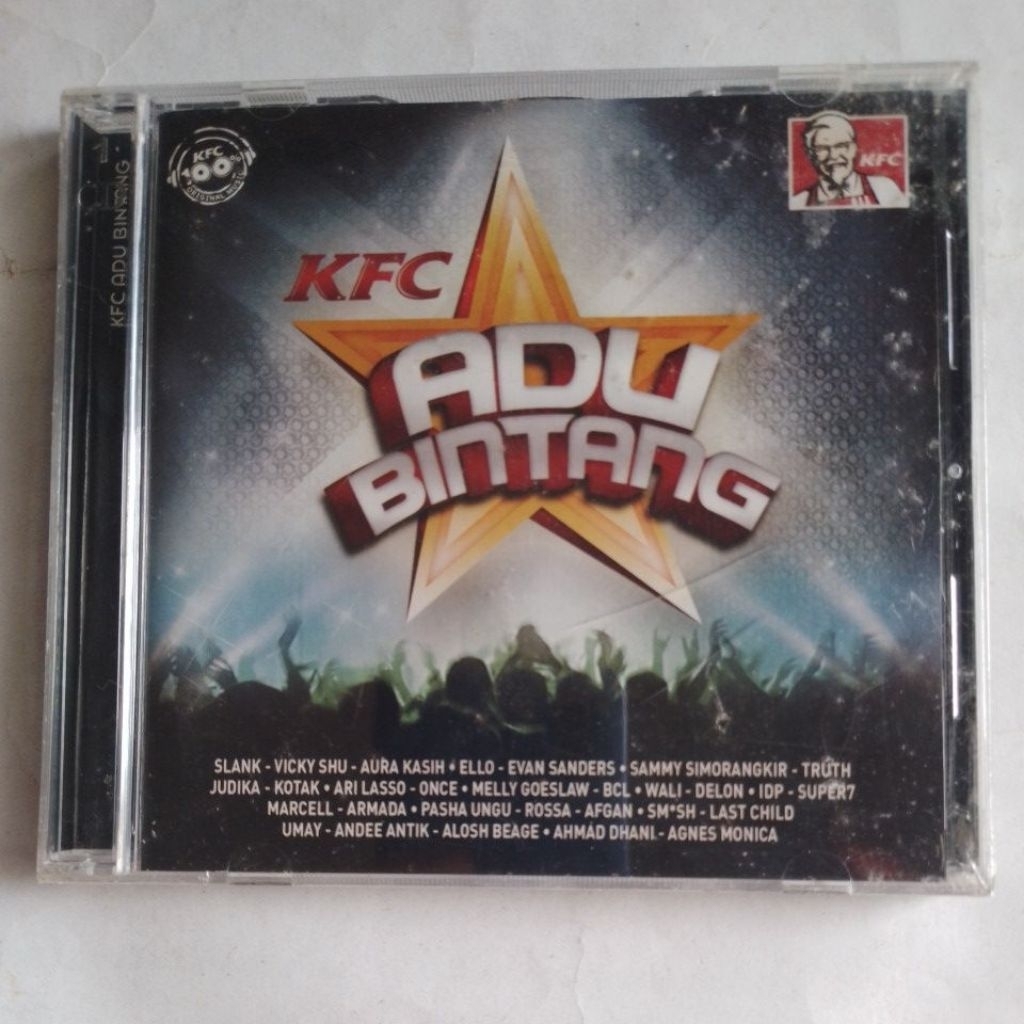 kaset cd audio lagu slank, aura kasih, ello,judika,Kotak,Ari lasso,once,bcl,wali,rossa,armada,ahmad 