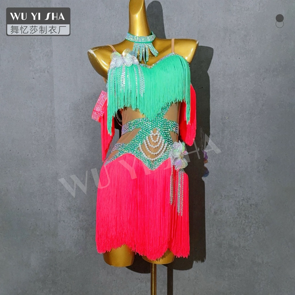 RSL13 Dress Latin, Kostum Dansa Latin