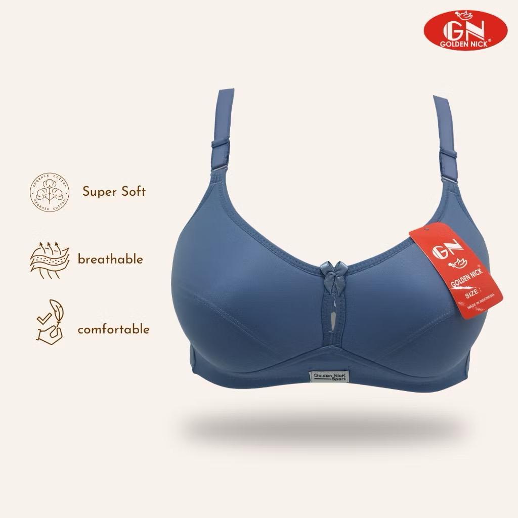 Golden Nick Sport Bra K364 BEST SELLER Bh Tanpa Kawat & Busa Bahan Lembut Nyaman untuk Remaja & Dewa
