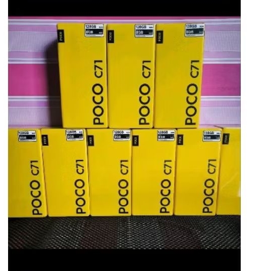 Poco c71 (Ram 4/128) Garansi Resmi