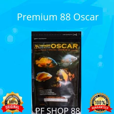 Pawscare Id Pum 88 Oscar 100 Gram Pelet Pakan Ikan Hias