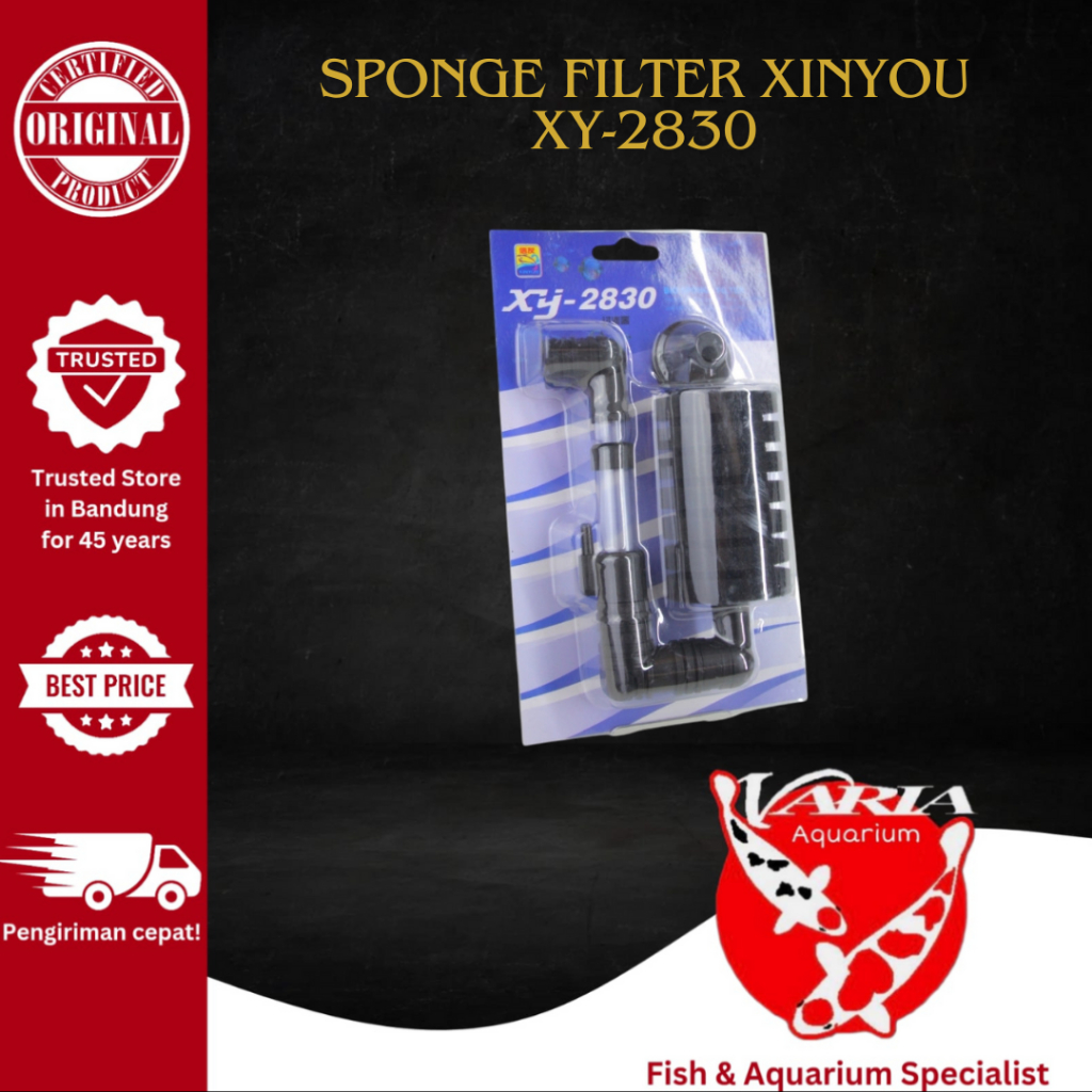 Xinyou Sponge Filter Aquarium XY2830 Biofoam Sponge Filter Gantung Medium Xinyou XY 2830