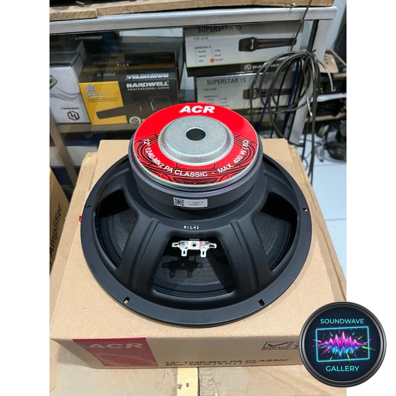 Speaker ACR 1240-MK2 PA Classic Full Range 12 Inch Voice Coil 1.8 Inch 400 Watt Max Original | ACR12