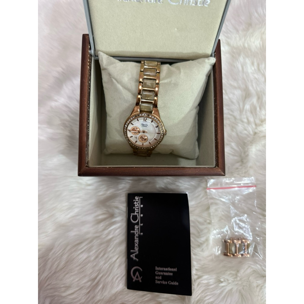Jam Tangan wanita Alexander Christie Original 100% preloved