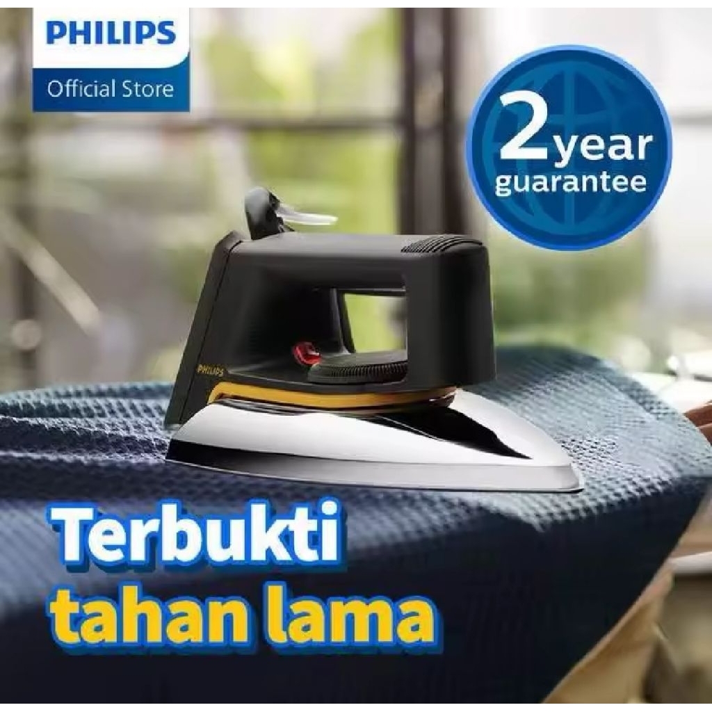 SETRIKA PHILIPS ELECTRIC DRY IRON CLASSIC HD 1172/PHILIPS HD1172 SETRIKA