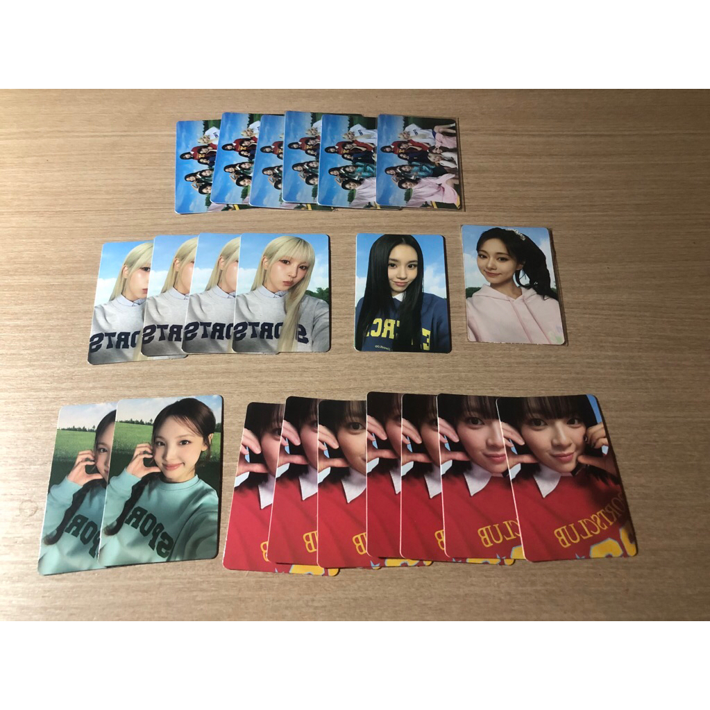READY STOK PHOTOCARD NABATI RICHEESE WAFER BIRU NAYEON MINA CHAEYOUNG JEONGYEON TAKE ALL