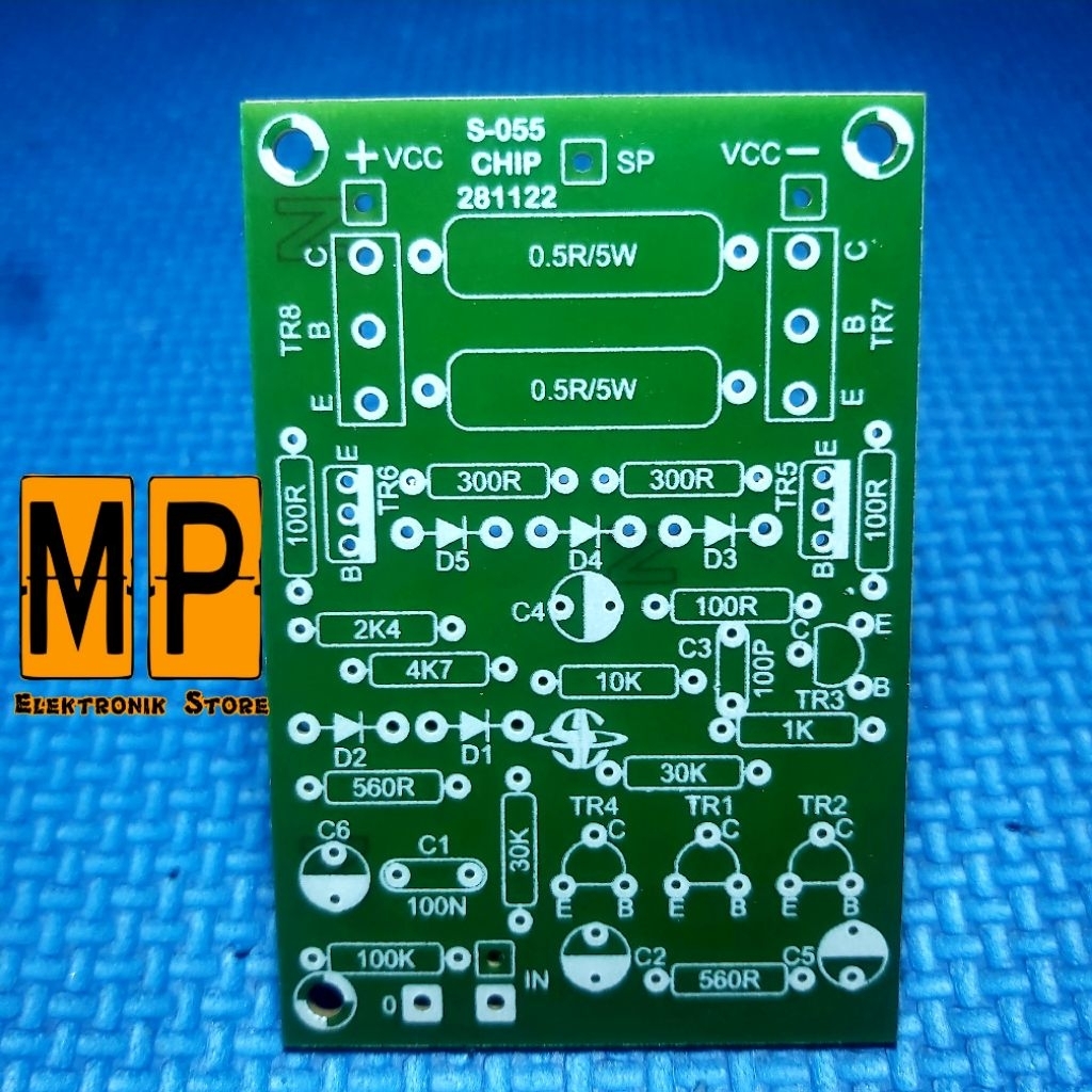 Kit PCB OCL 150 watt mono S-055