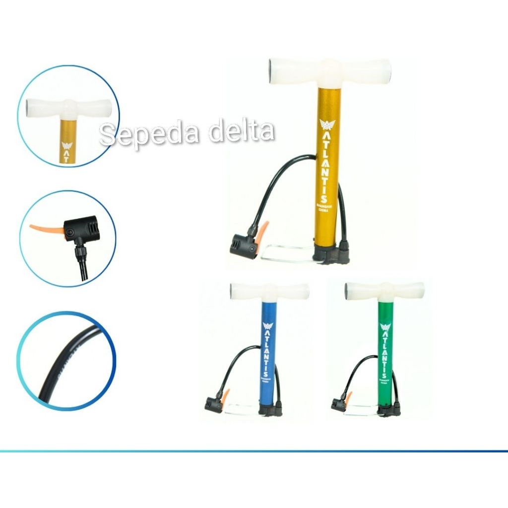 POMPA SEPEDA DAN MOTOR PORTABLE AT