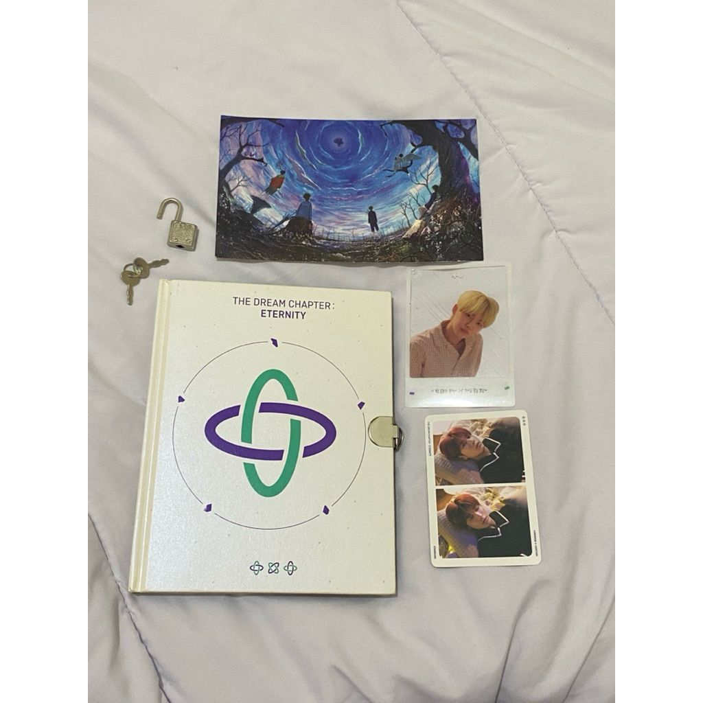 TXT The Dream Chapter Eternity Starboard version album + poster + pc official