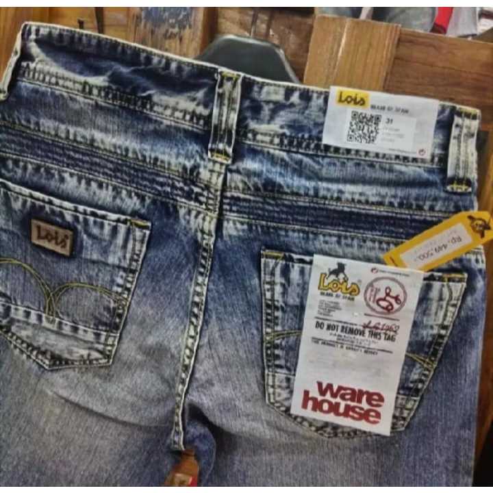 Celana Lois Pendek Original // // Celana Lois Original Premium // Celana Pria Jeans Terbaru